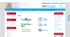 Desktop Screenshot of cendoc.h12o.es